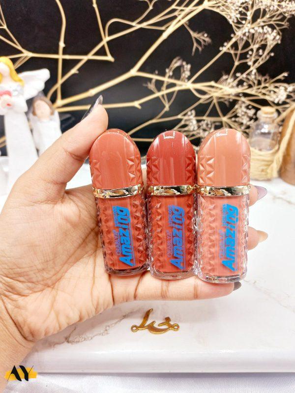 پک رژ مایع 9 تایی فشیون بیوتی fashion BEAUTTY کد QE 7107