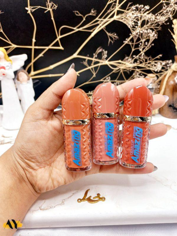 پک رژ مایع 9 تایی فشیون بیوتی fashion BEAUTTY کد QE 7107