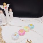 کوکتل پدیکور طرح گل پنبه همراه با شاین 20 گرم