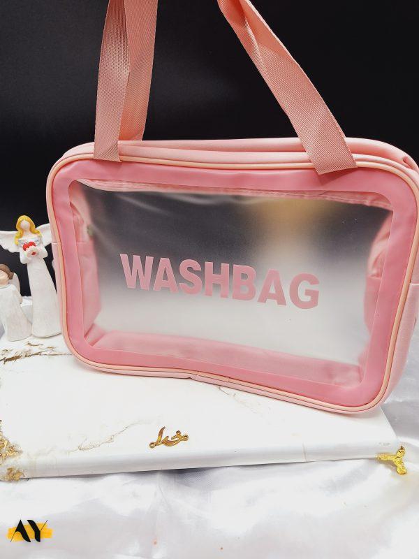 کیف لوازم آرایش بزرگ WASHBAG سایز 20*30 کد 8694