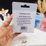 پک 3 تایی پد آرایشی تخم مرغی POWDER PUFF کد 8687