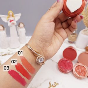 رژ گونه زیبای استامپی طرح قلب برند ‏LADY MODE کد LM-1124