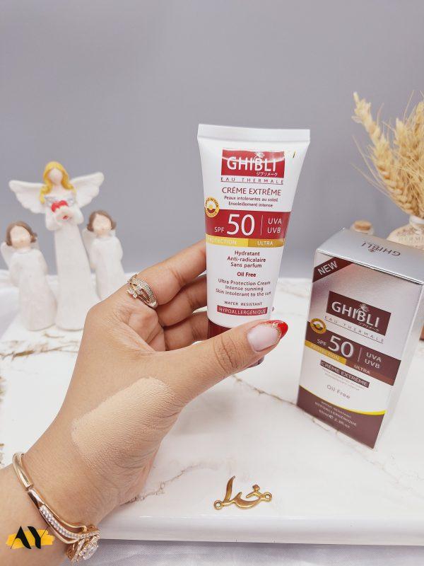 کرم ضد آفتاب جیبلی Ghibli اصل SPF 50 کد 70334