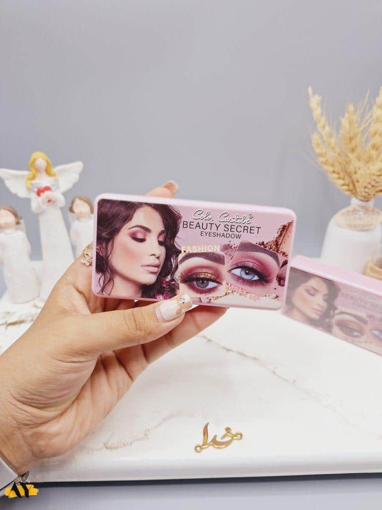 پالت 6تایی سایه چشم زیبا برند BEAUTY SECRET کد 8088
