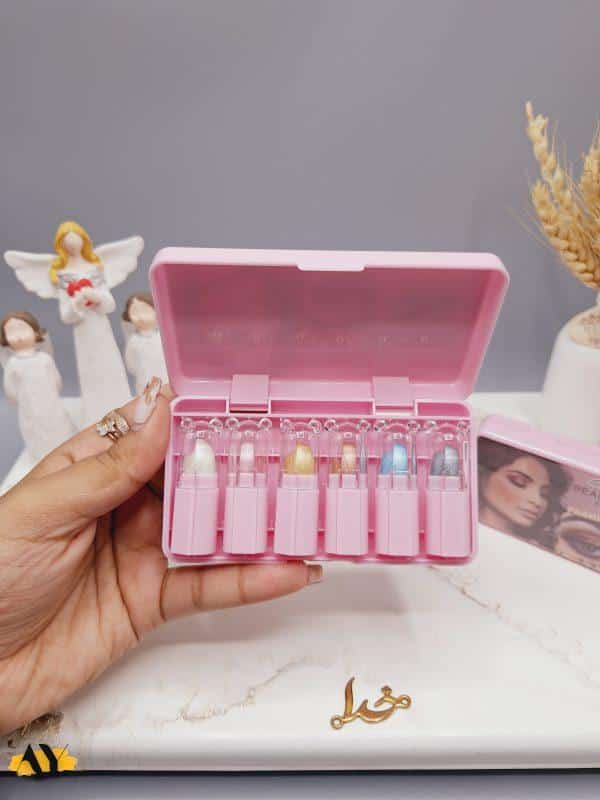 پالت 6تایی سایه چشم زیبا برند BEAUTY SECRET کد 8088