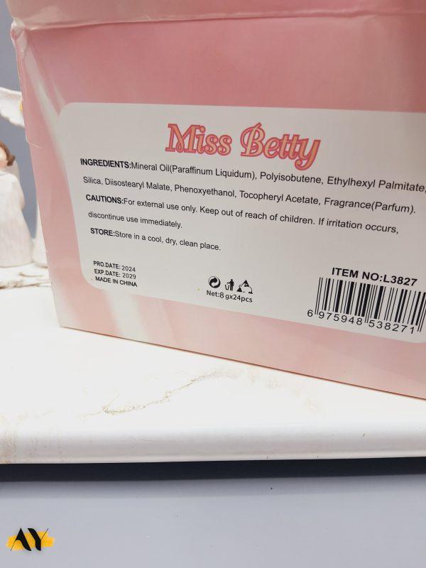 شاین لب و برق لب دو طرفه فانتزی Miss Betty کدL3827