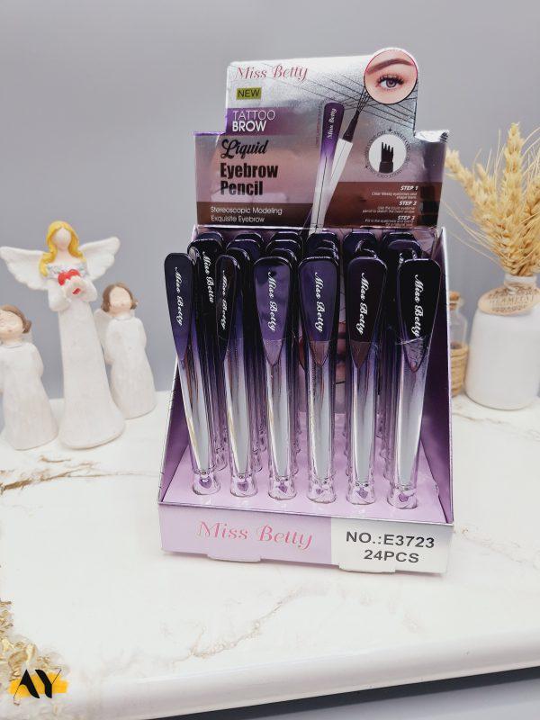 هاشور ابرو 24 ساعته و 4 خطه با کیفیت Miss Betty کد E3723