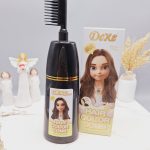 شانه رنگ مو رنگ نسکافه ای طبیعی برند دکسی Dexe کد 0031