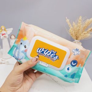 دستمال مرطوب 80 برگ طرح فیل کد A_005