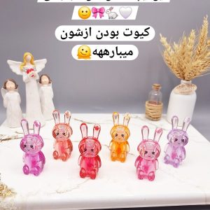 لیپ گلاس مدل خرگوش شیشه ای برند هدا موجی کد 802