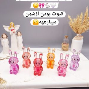 لیپ گلاس مدل خرگوش شیشه ای برند هدا موجی کد 802