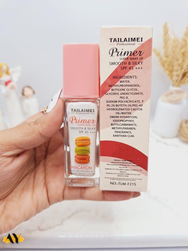 پرایمر و ضد آفتاب ماکارون تایلامی spf45 اورجینال کد NO.:TLM-F215