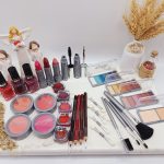 ست کامل کیف ارایشی سه طبقه کد5614