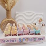 پک رژ مایع 6تایی طرح بستنی برند YEAHKiSS کد 8006
