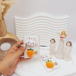گیره سر طرح خرگوش و هویج 2 تایی