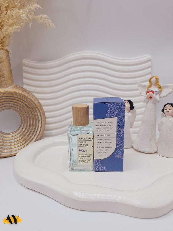عطر بیکینی رایحه بلوبری اقیانوسی (BLUE MYSTERY) حجم 50 میل فوق العاده خوشبو با ماندگاری بالا ساخت ترکیه