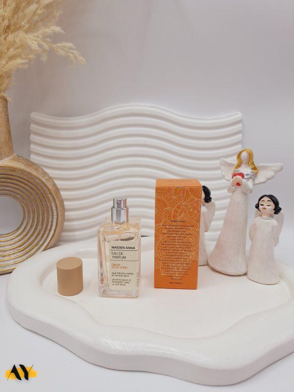 عطر بیکینی رایحه مشابه نارنگی (DAWN LOVE SONG) حجم 50 میل فوق العاده خوشبو با ماندگاری بالا ساخت ترکیه
