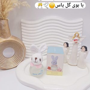 ادکلن عروسکی کودک مدل خرگوش سفید حجم 50 میل X160 کد 4842
