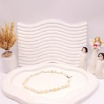 گردنبند تابستونی فول مراورید و صدف دریایی