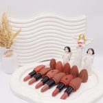 پک 12 تایی رژ جامد مخملی پوکه طرح لب برند آرت اسکین کد 971083-2