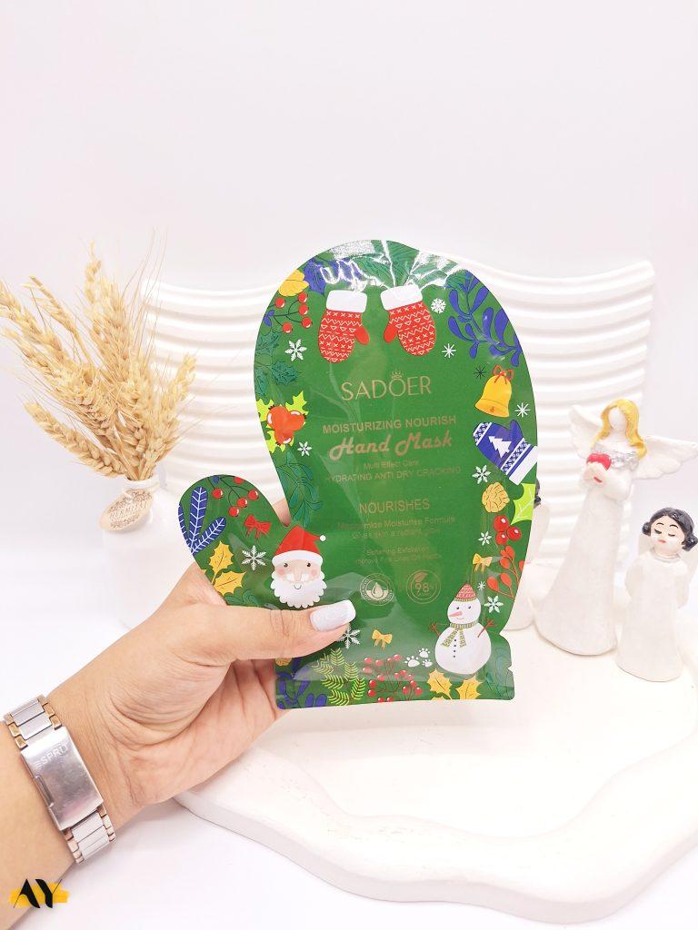 ماسک ورقه ای مرطوب کننده دست کریسمس برند سادور کد 2730
