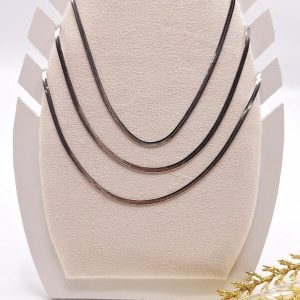 گردنبند ماری 4 میل استیل