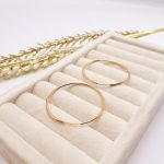گوشواره طلایی طرح حلقه ای برند ژوپینگ