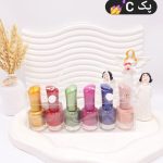 پک 6 تایی لاک ناخن کیفی کد 1166