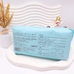 دستمال حوله ای Hanyan رنگ بدنه آبی سایز 20 در 20 کد 0536