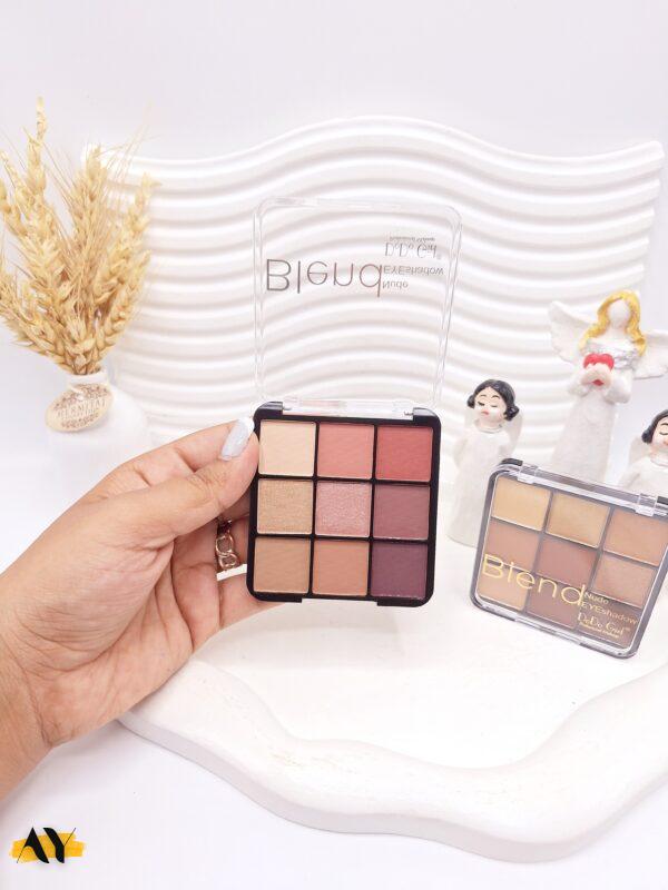 پالت سایه 9 رنگ Blend کد 3354