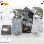 جوراب مچی نخی زنانه و مردانه کف کش 6 رنگ طرح تامی