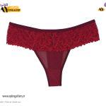 شورت لامبادا طرح گیپور رنگی