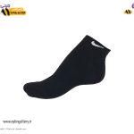 جوراب مچی نخی اعلا زنانه و مردانه کف کش طرح نایک سفید و مشکی