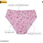 شورت سوپر پنبه زنانه لیفه‌ای اسلیپ تمام چاپ 6 طرح