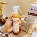 اسپری رفع ترک و خشکی پا و بدن قوی ویتامین سی VITAMIN C راکو RAKO کد RK922 اصلی
