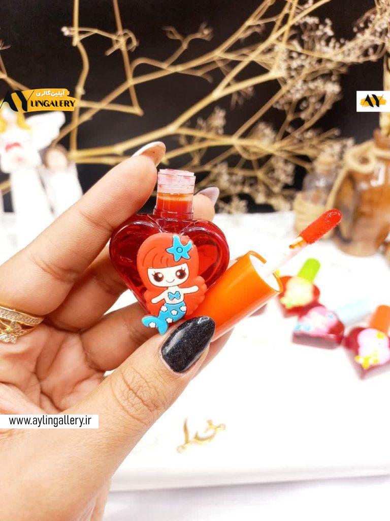 تینت لب طرح پری دریایی کد moc115