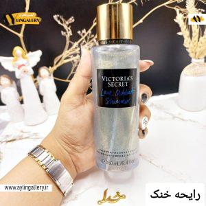 بادی اسپلش 250 ml شاین دار ویکتوریا سکرت مدل Love Addict Shimmer اورجینال