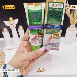 کرم ضد ترک و ترمیم کننده پا با عصاره آواکادو برند XQM کد X2262