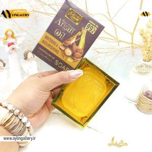 صابون سفید کننده و مغذی پوست هسته روغن آرگان مراکشی رانی Ranee کد 1675