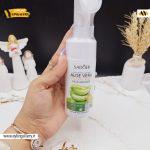 فوم براش دار سفید کننده آلوئه ورا سادور SADOER کد SD96482