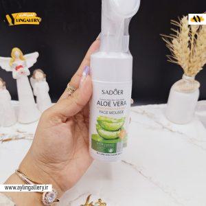 فوم براش دار سفید کننده آلوئه ورا سادور SADOER کد SD96482