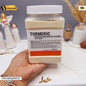 ماسک هیدروژلی زردچوبه 650 گرمی TURMERIC ساخت چین