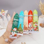 پک پنج عددی کرم دست مدل شکوفه طرح کریسمس برند MIYUELENI کد 8286