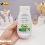 نمک بدن آلوئه ورا بیوآکوا 430 گرم کد bay34441 برای از بین بردن پوست مرغی و روشن کننده نقاط حساس