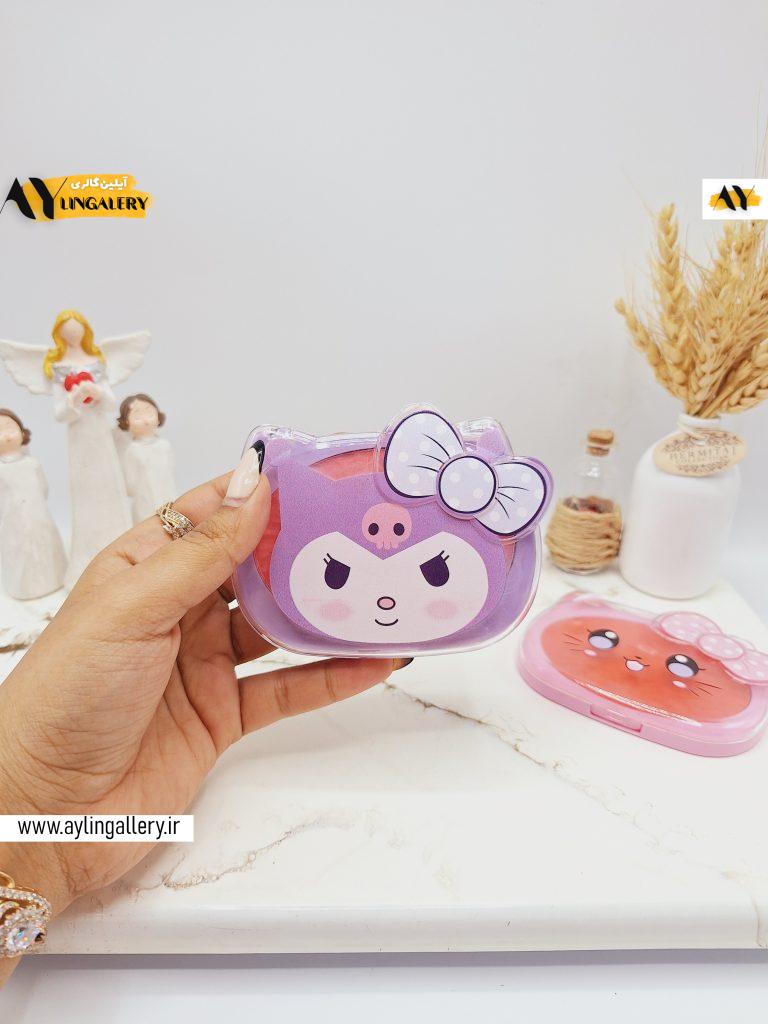 رژ گونه خوش رنگ طرح کیتی و دقلک