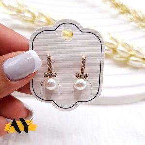 گوشواره مراوریدی میخی کد 05007