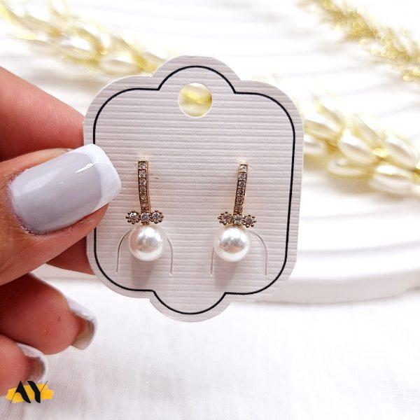 گوشواره مراوریدی میخی کد 05007