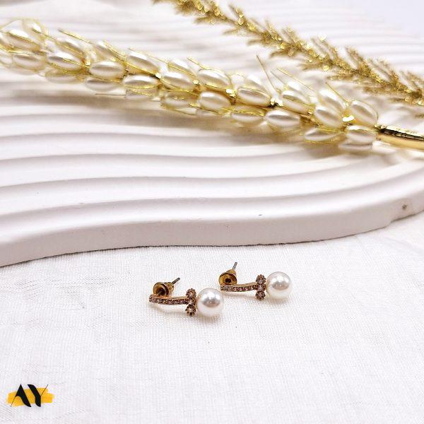 گوشواره مراوریدی میخی کد 05007