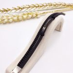 دستبند چرمی مردانه CHANEL مشکی