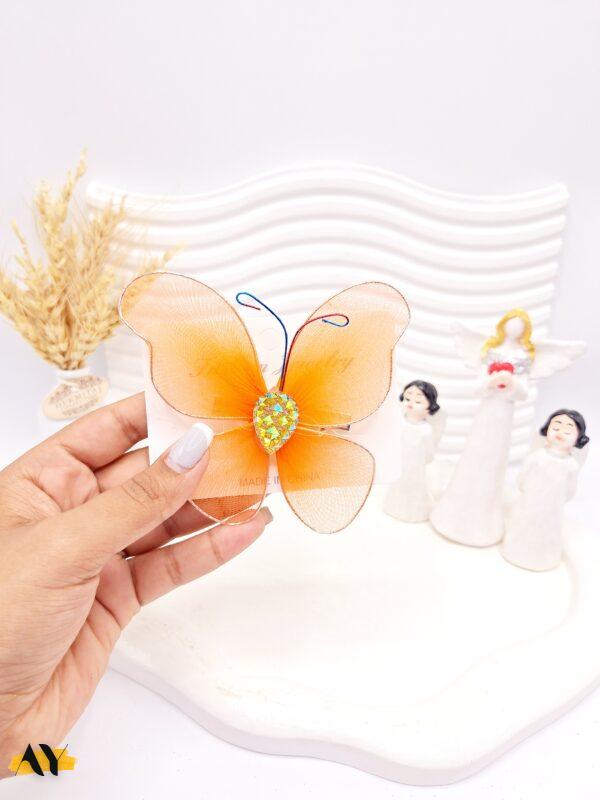 گیره مو طرح پروانه کد 2752-6